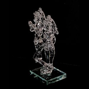 UP Special: Handcrafted JHB Radha Kishan Glass Murti – Pure Uttar Pradesh Mein Fast Delivery!
